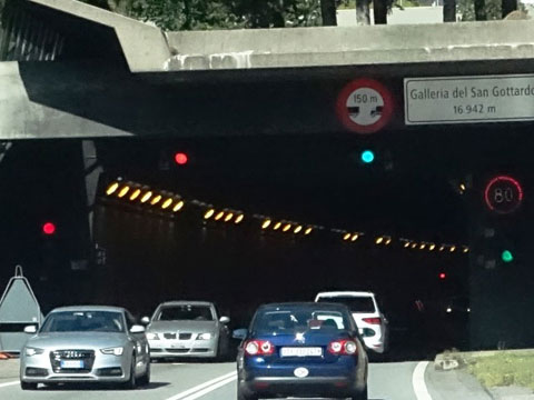  Splügenpass Gotthard und San Bernardino-Tunnel